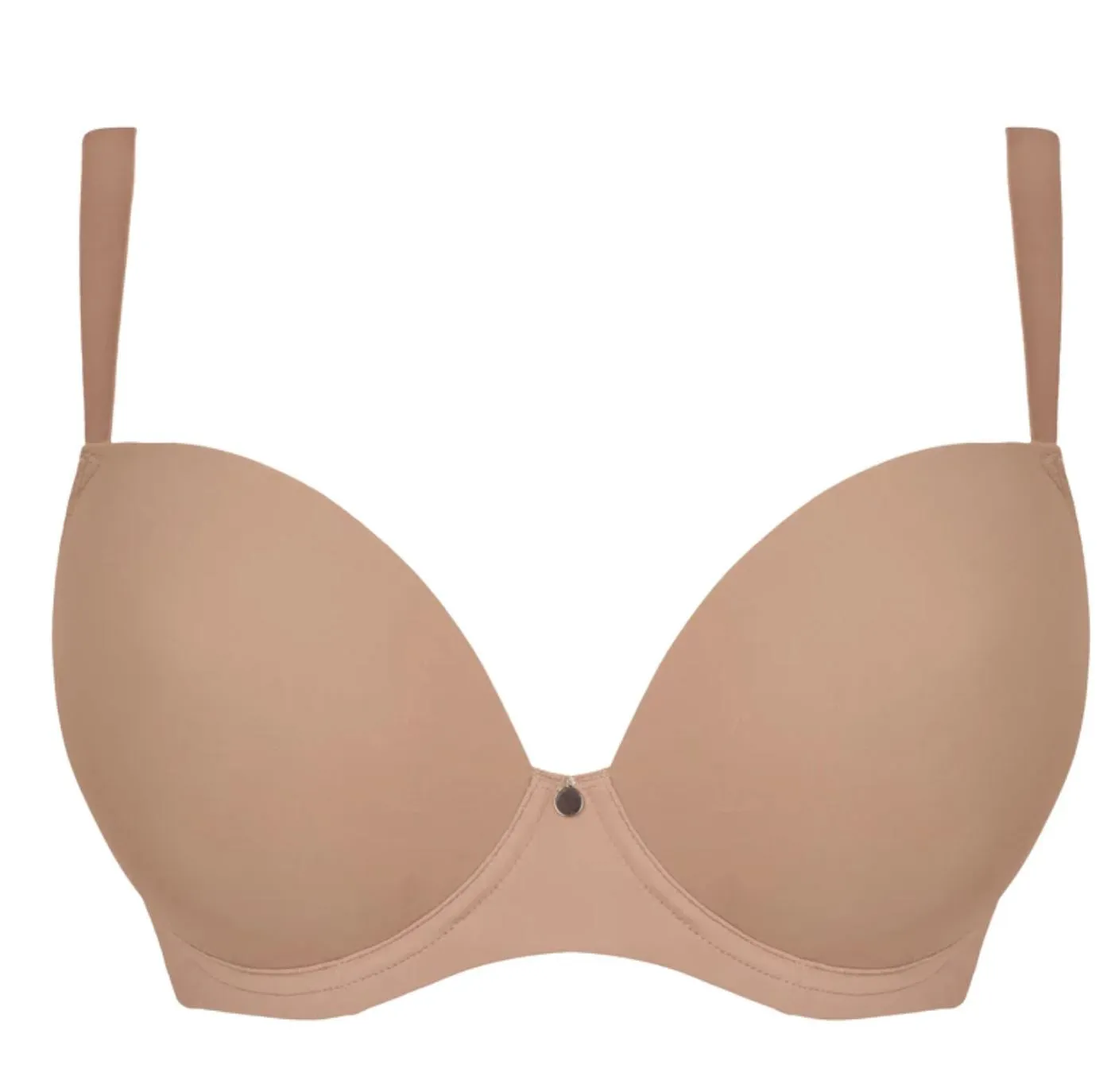 Smoothie T-Shirt Plunge Bra Latte