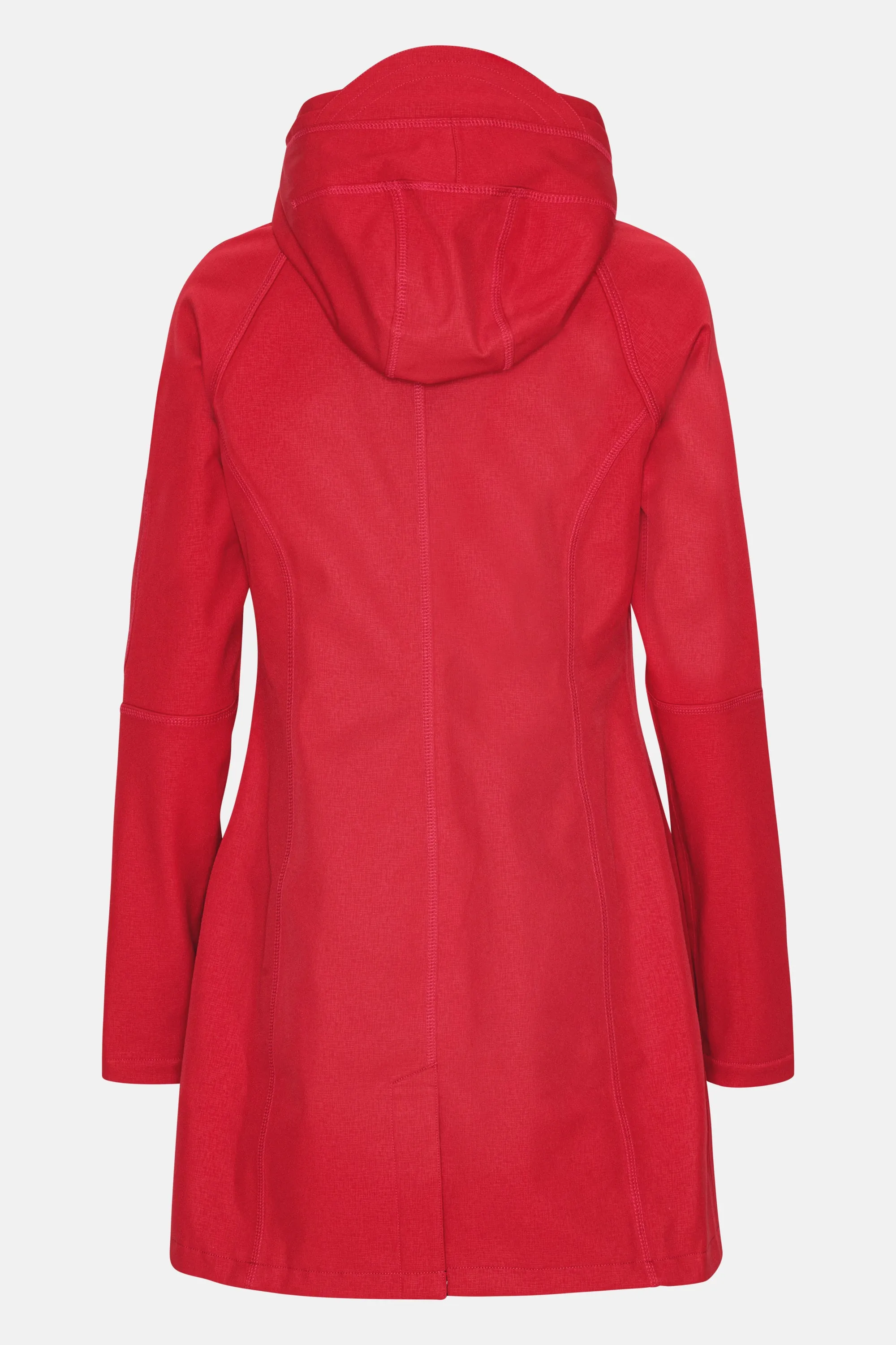 Softshell Regenmantel - Deep Red