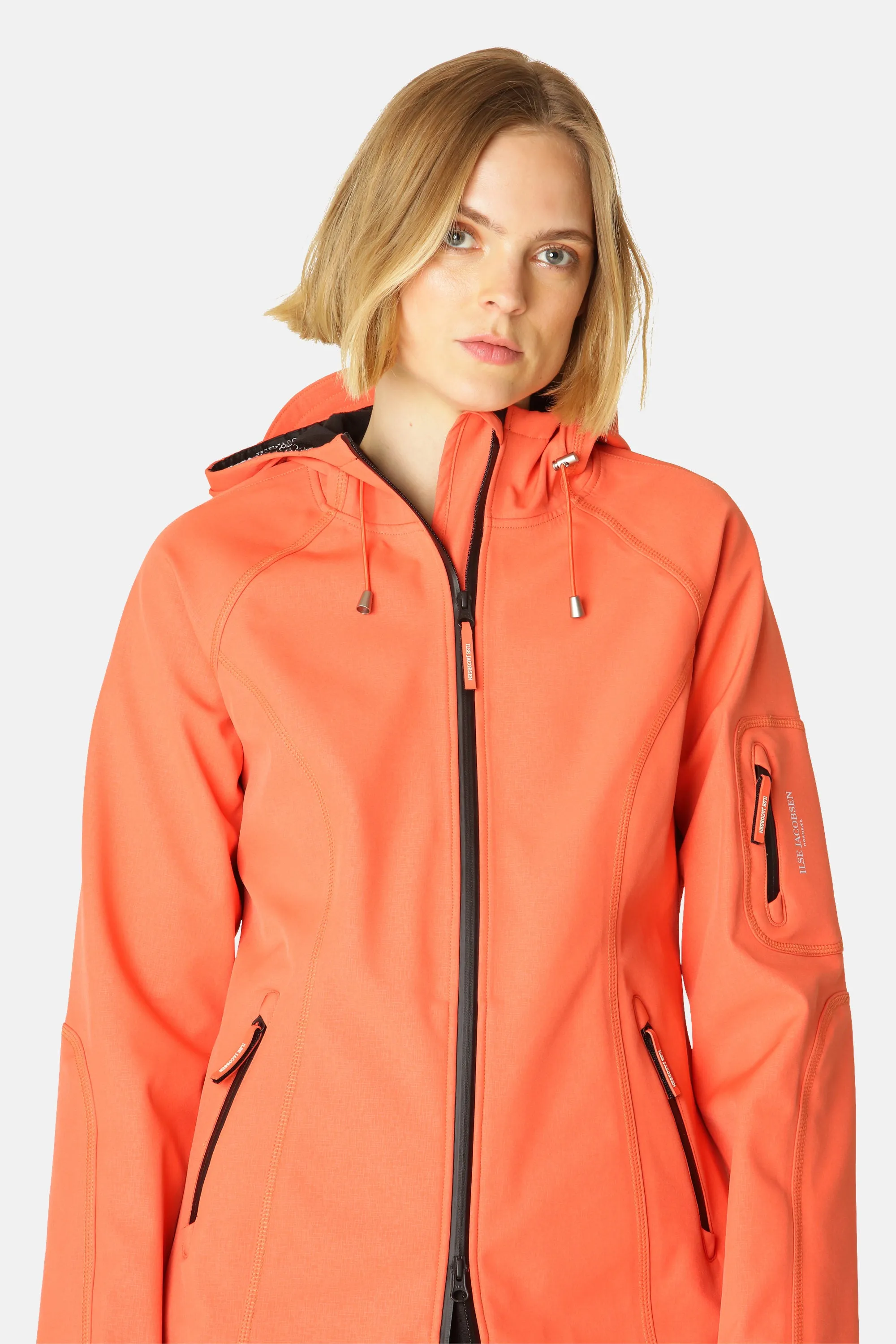 Softshell Regnjacka - Hot Orange