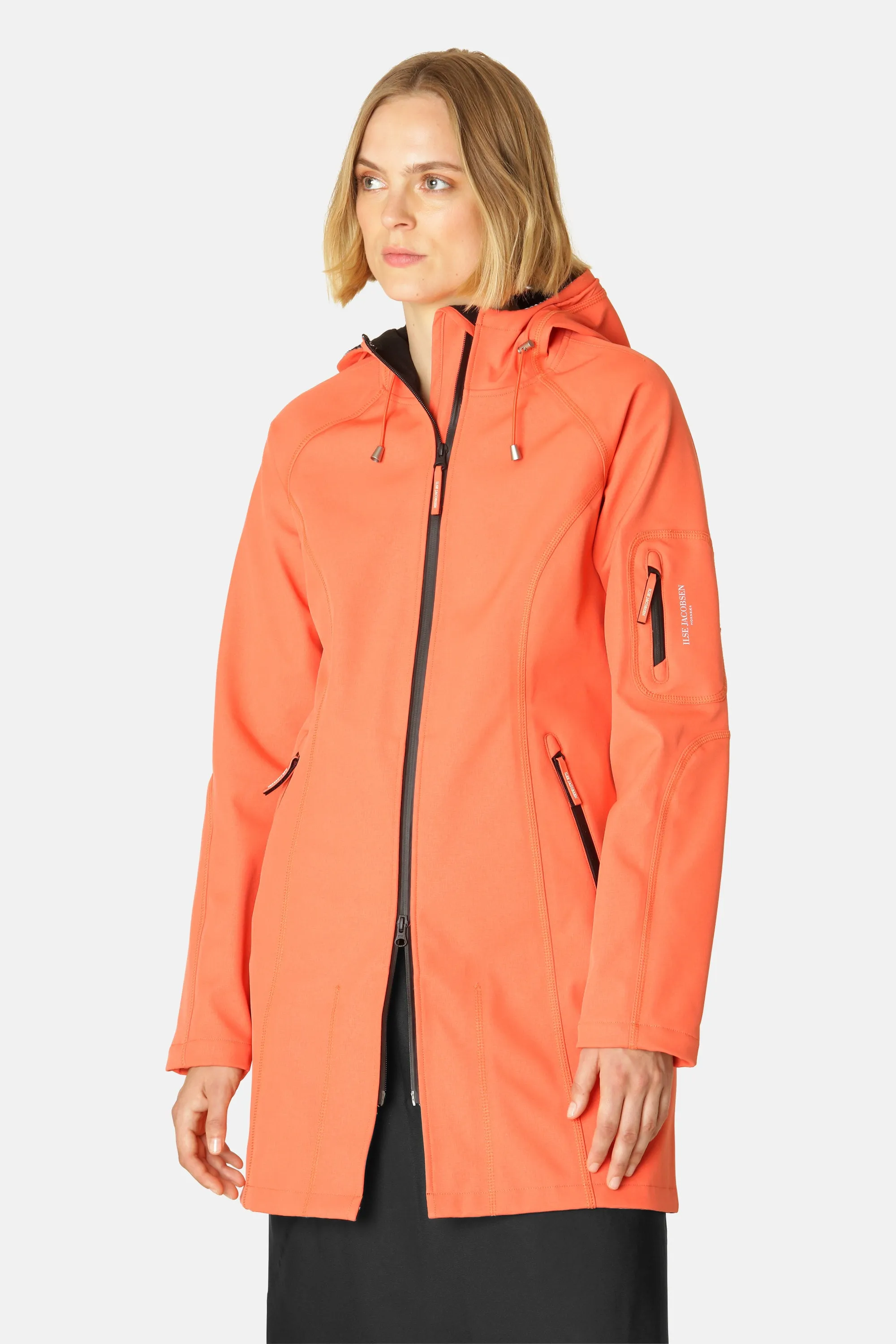 Softshell Regnjacka - Hot Orange