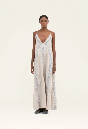 Soledad Bougainvillea Maxi Dress