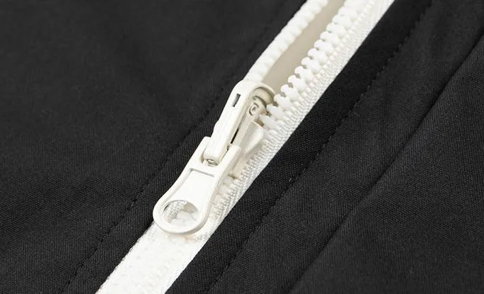 Solid Relaxed-Fit Double-Sided Rain Jacket for Ultimate Comfort