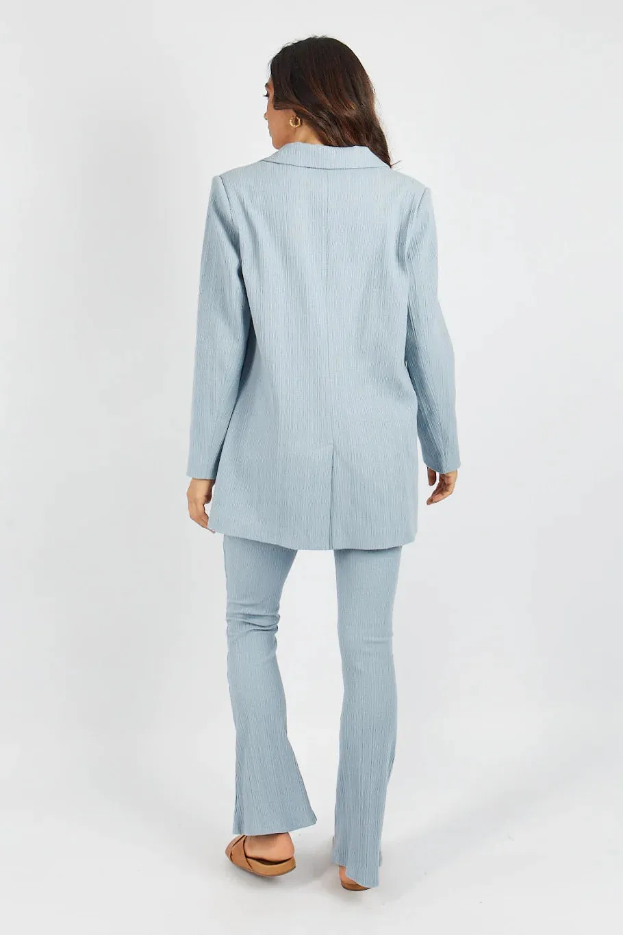 Sophie Flared Pants Dusty Blue