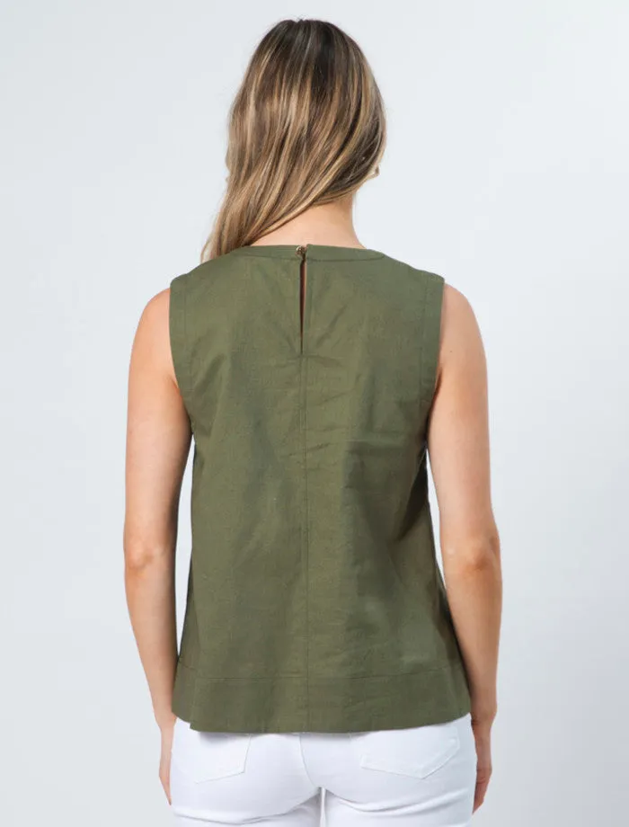 Stella   Gemma Raven Top | Olive Grove