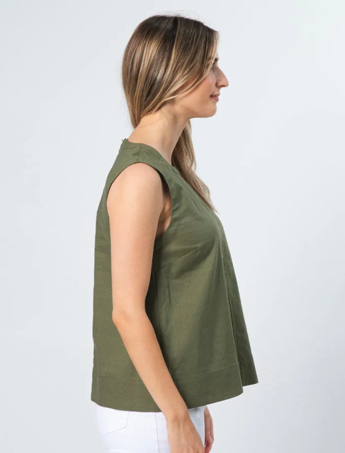 Stella   Gemma Raven Top | Olive Grove
