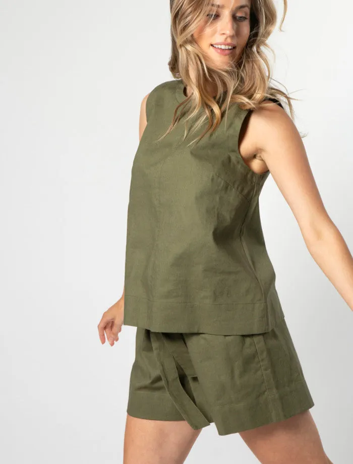 Stella   Gemma Raven Top | Olive Grove