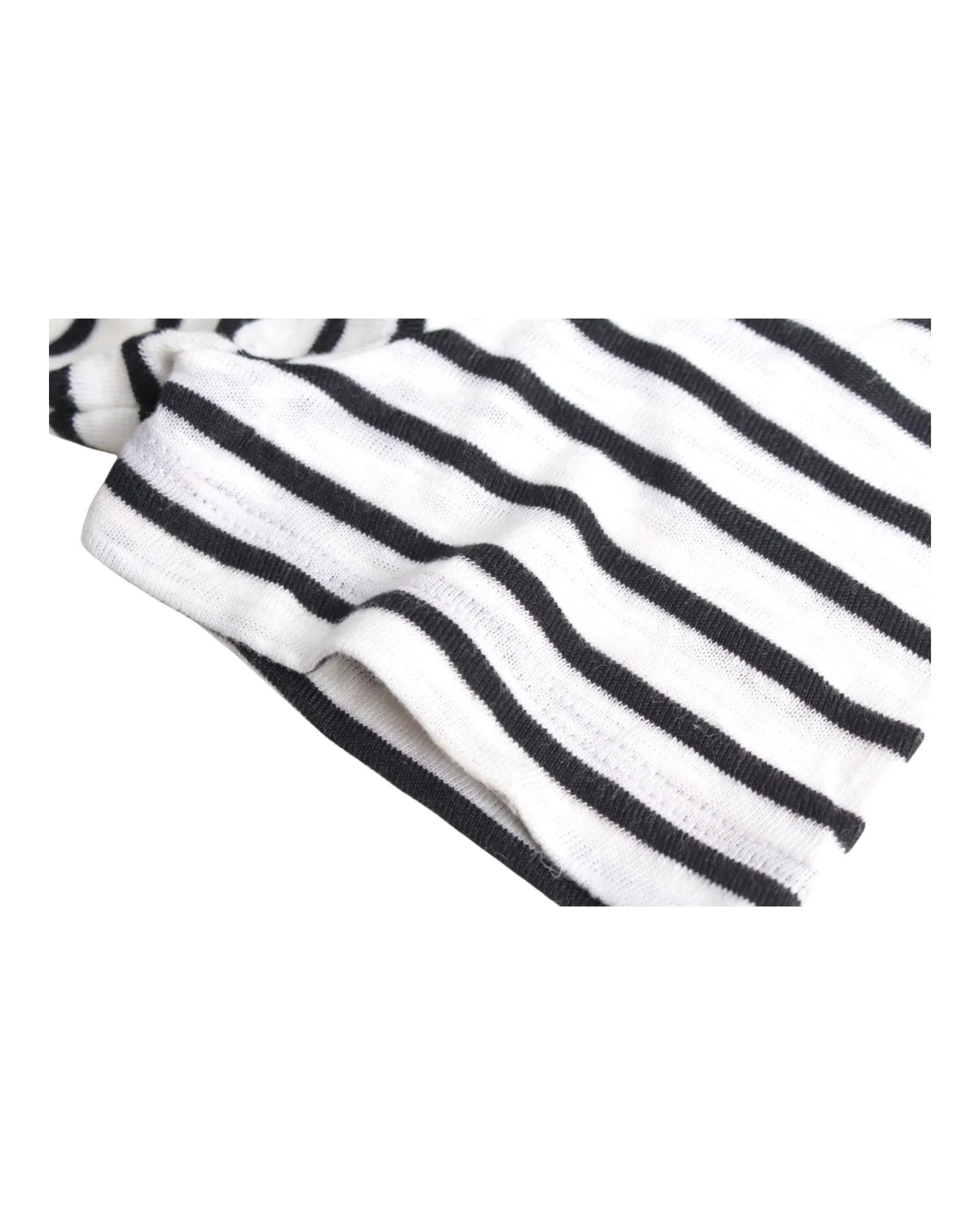 Striped Crew-Neck T-Shirt Dress
