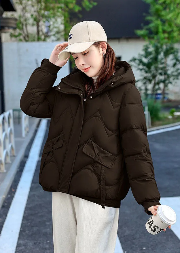 Stylish Quilted Women's Puffer Jacket for Windproof Cold Weather Wear