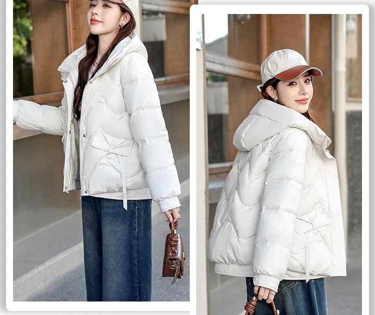 Stylish Quilted Women's Puffer Jacket for Windproof Cold Weather Wear