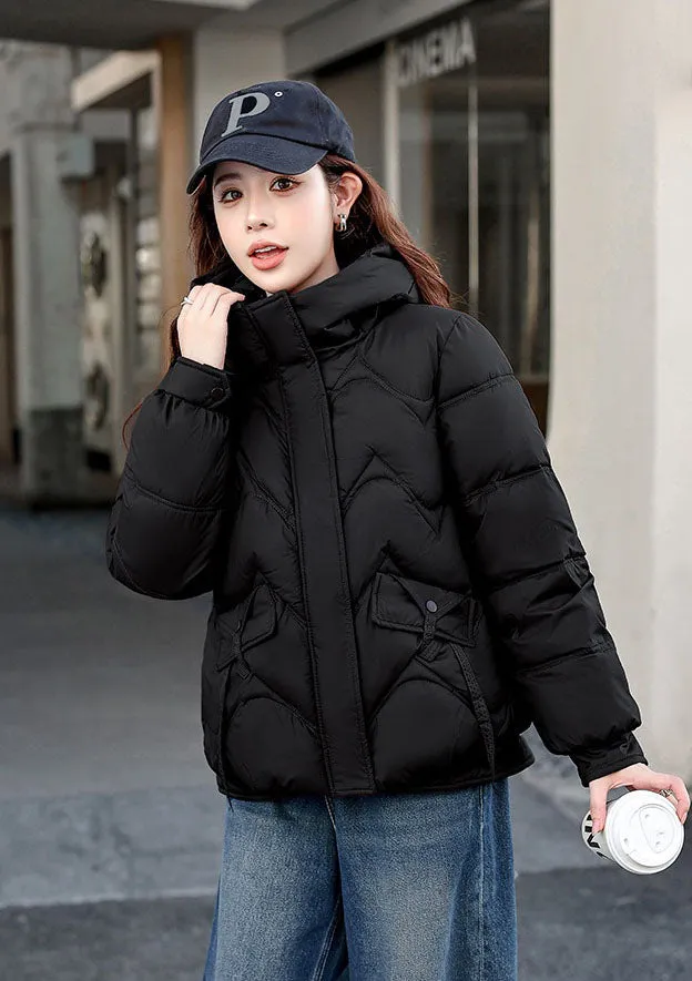 Stylish Quilted Women's Puffer Jacket for Windproof Cold Weather Wear