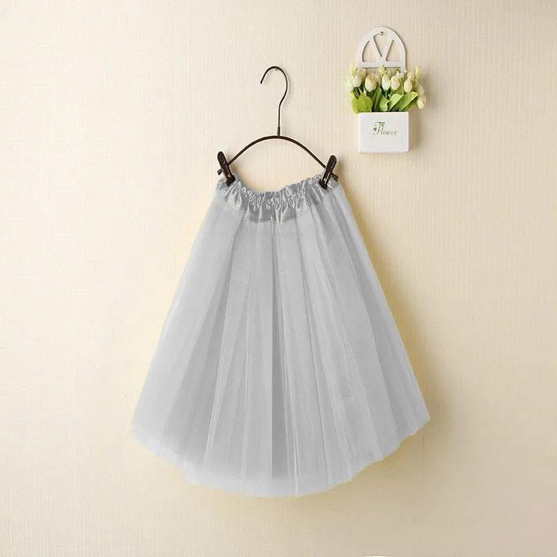 Summer Vintage  Skirt Adult Fancy Ballet Dancewear Party Ball Gown Mini Skirt