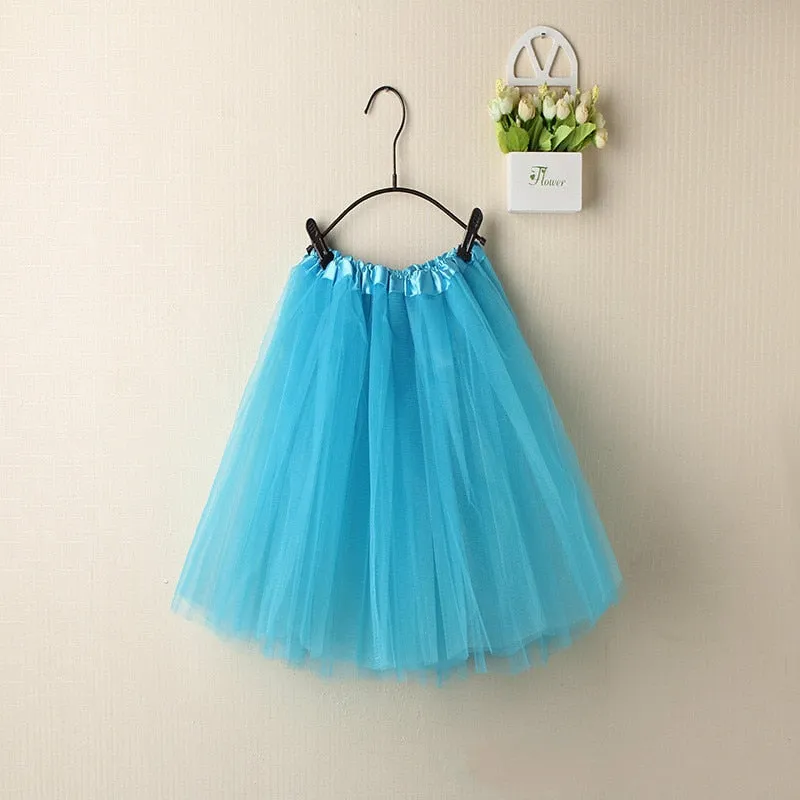 Summer Vintage  Skirt Adult Fancy Ballet Dancewear Party Ball Gown Mini Skirt