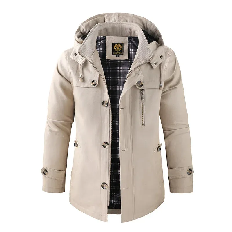 Sustainable Water-Repellent Winter Jacket for Men – Lucas