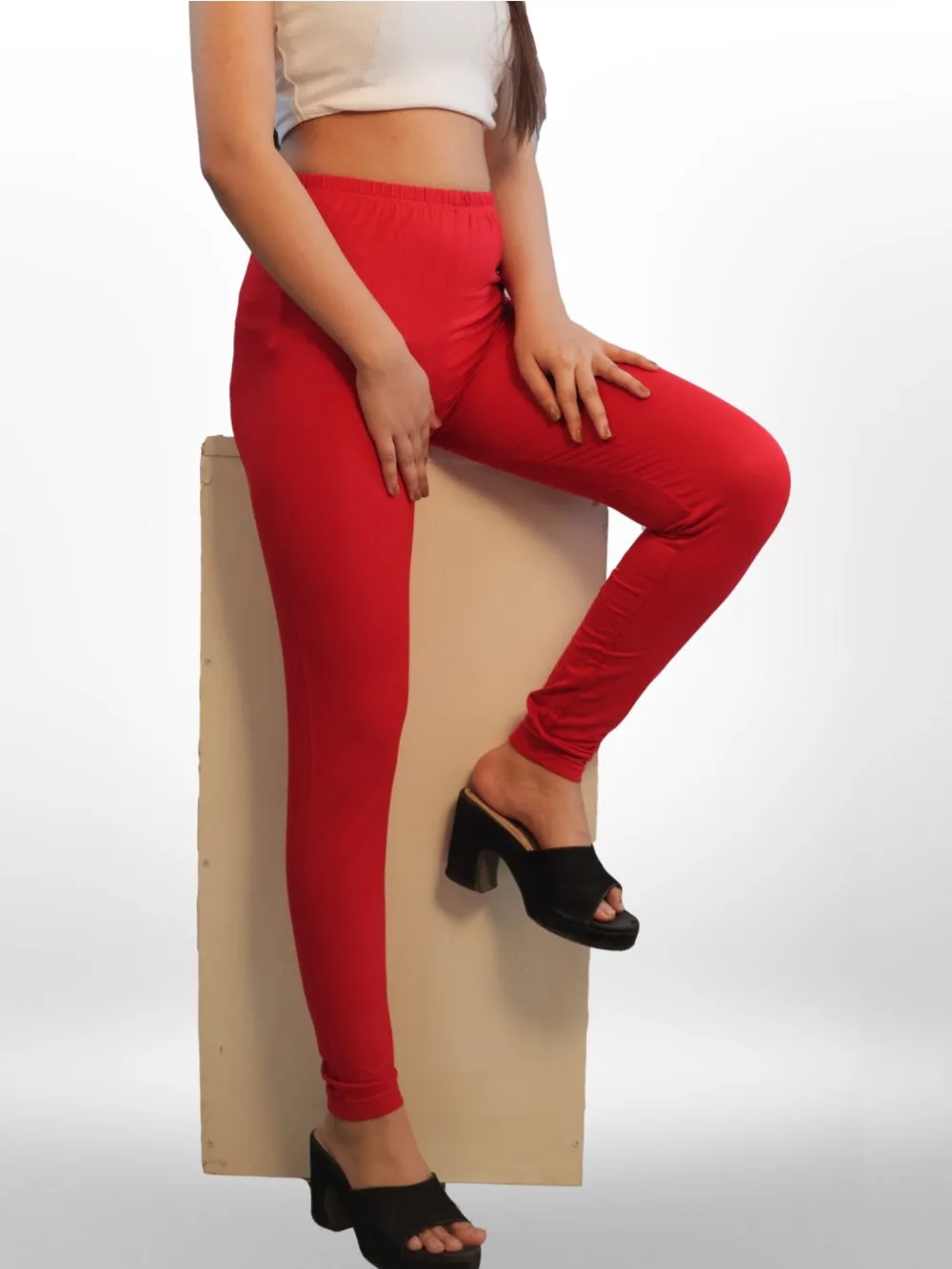 Teenage Stretchy Skinny Tils Pant Red