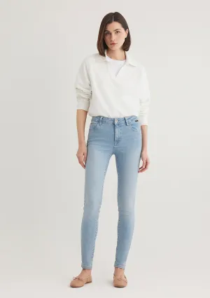 Tess Light Blue Gold Premium Jean Pants