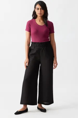 The Linen Flared Pants
