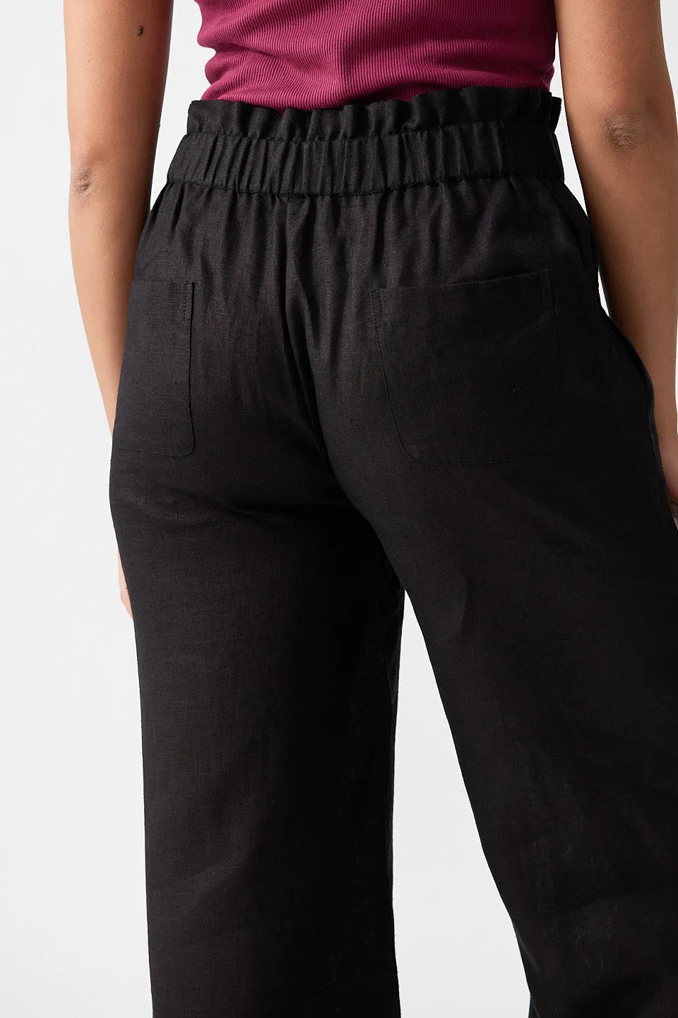 The Linen Flared Pants