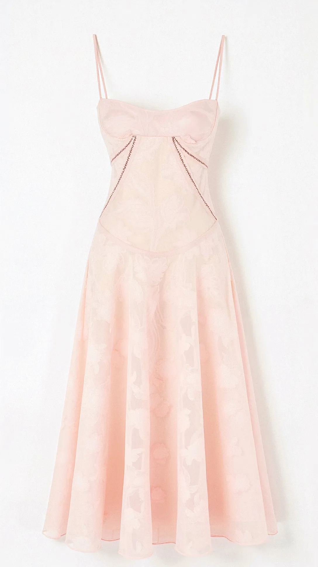 Theda - Charming Lace Back Woman's Maxi Dress