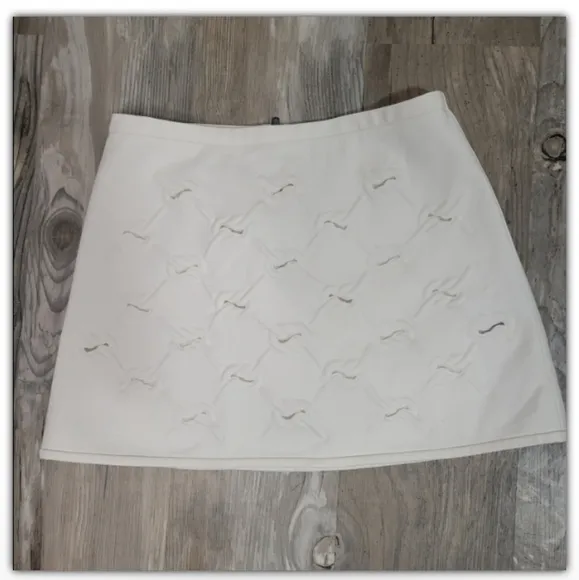Tibi cutout detailed mini skirts size 8