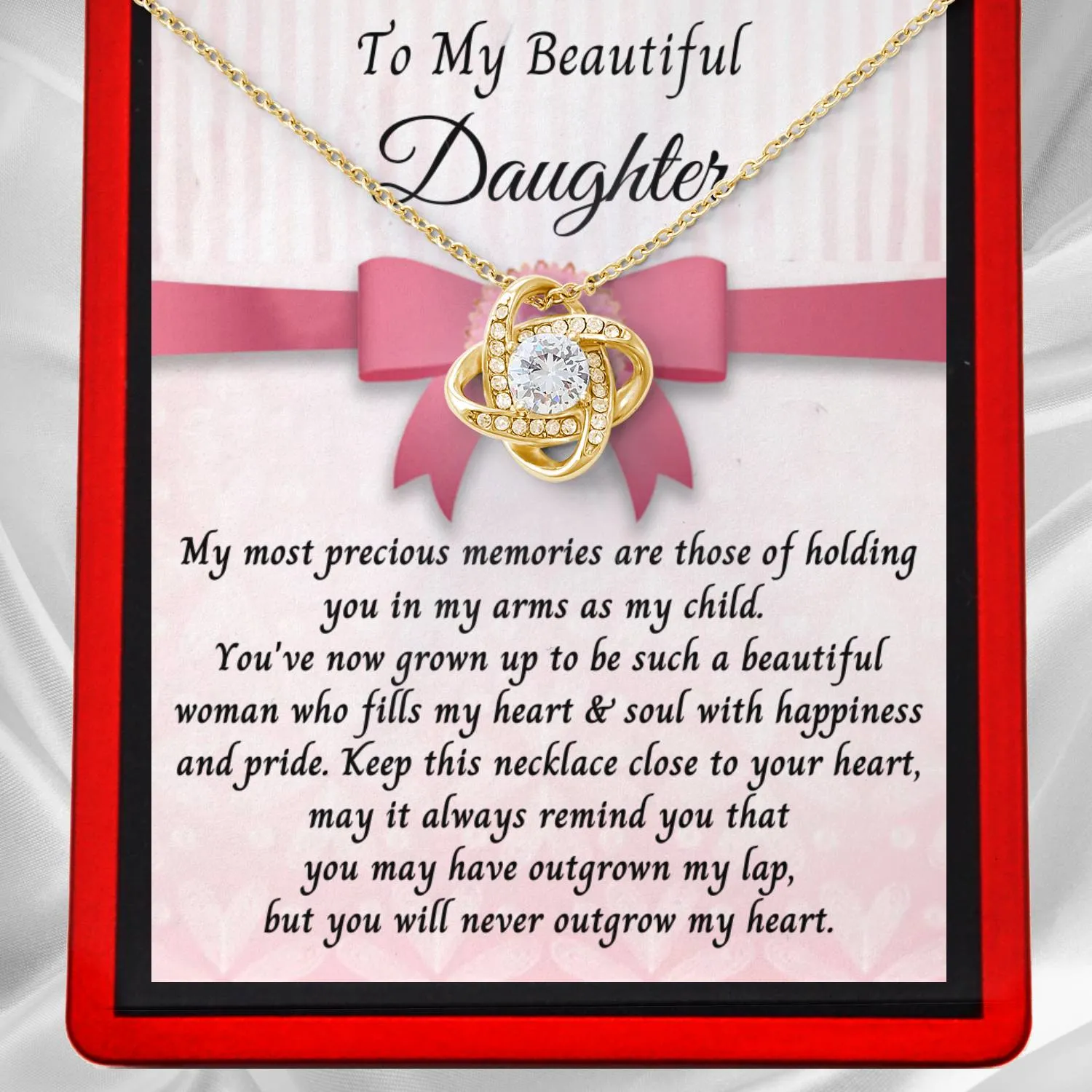 To My Beautiful Daughter's Necklace - DT5