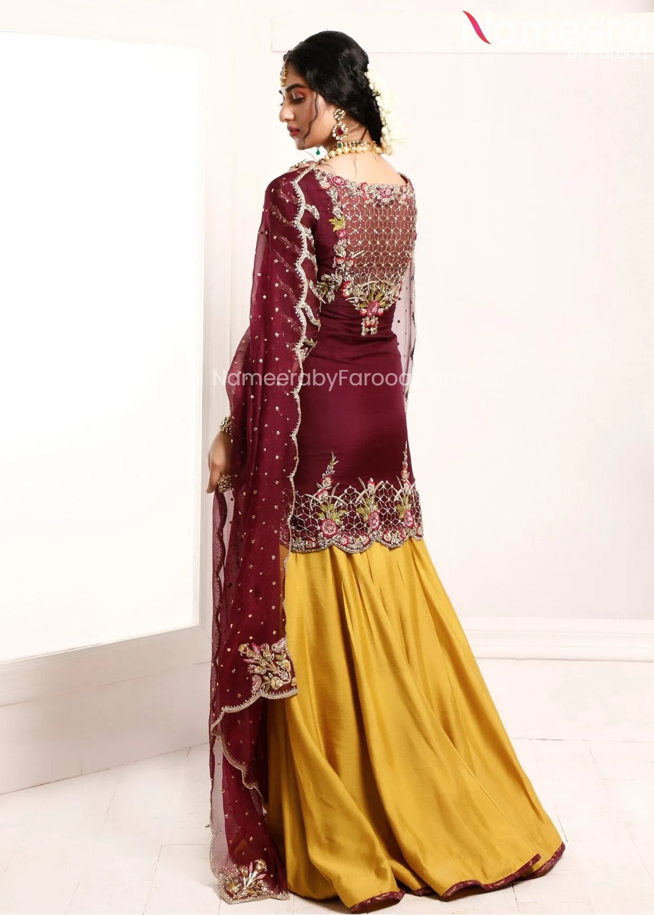 Traditional Pakistani Gharara Wedding Party 2021 #PN01