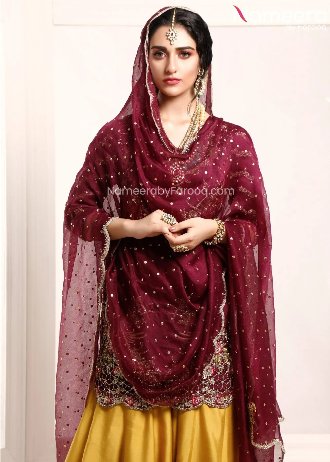 Traditional Pakistani Gharara Wedding Party 2021 #PN01