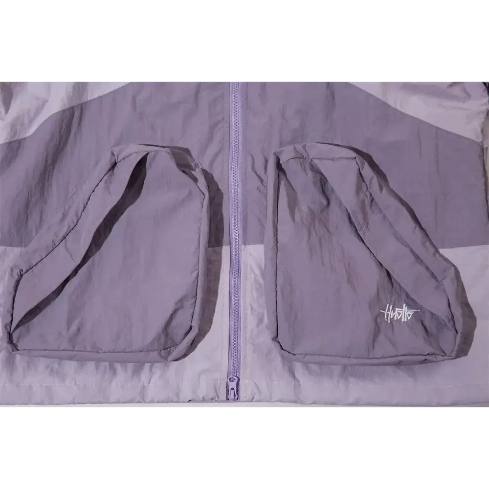 Trendy Y2K Jacket with V-Neck Collar and Zipper Closure