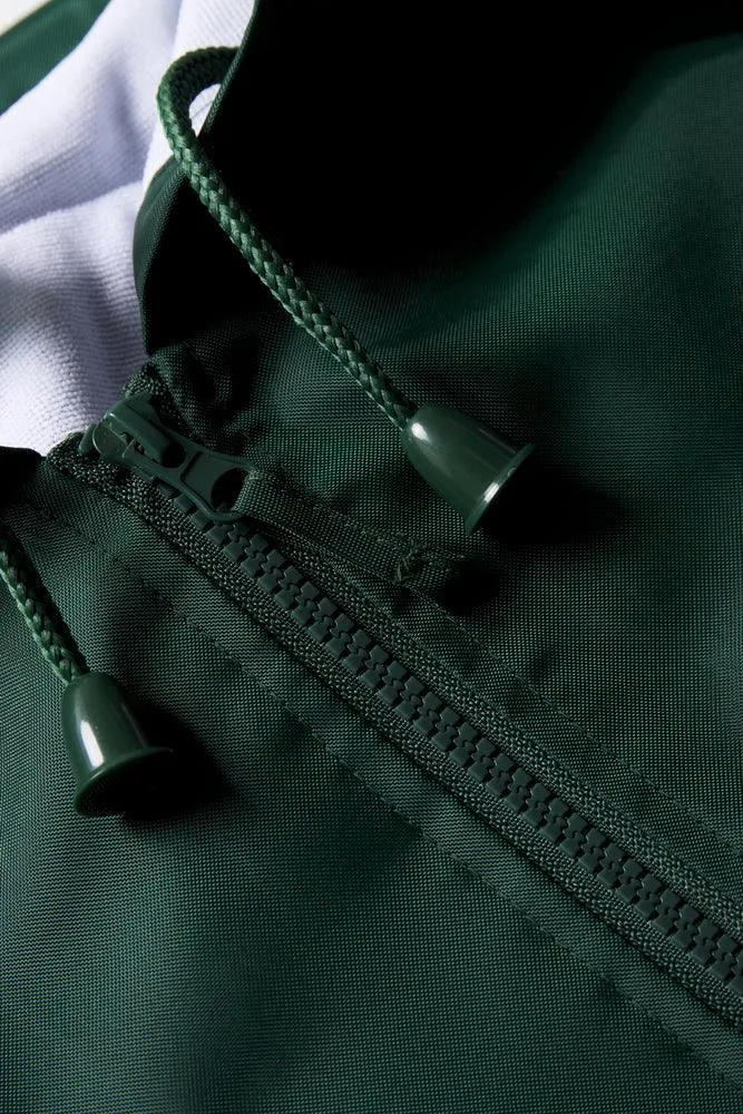 Unisex Primary School Rain Jacket Green