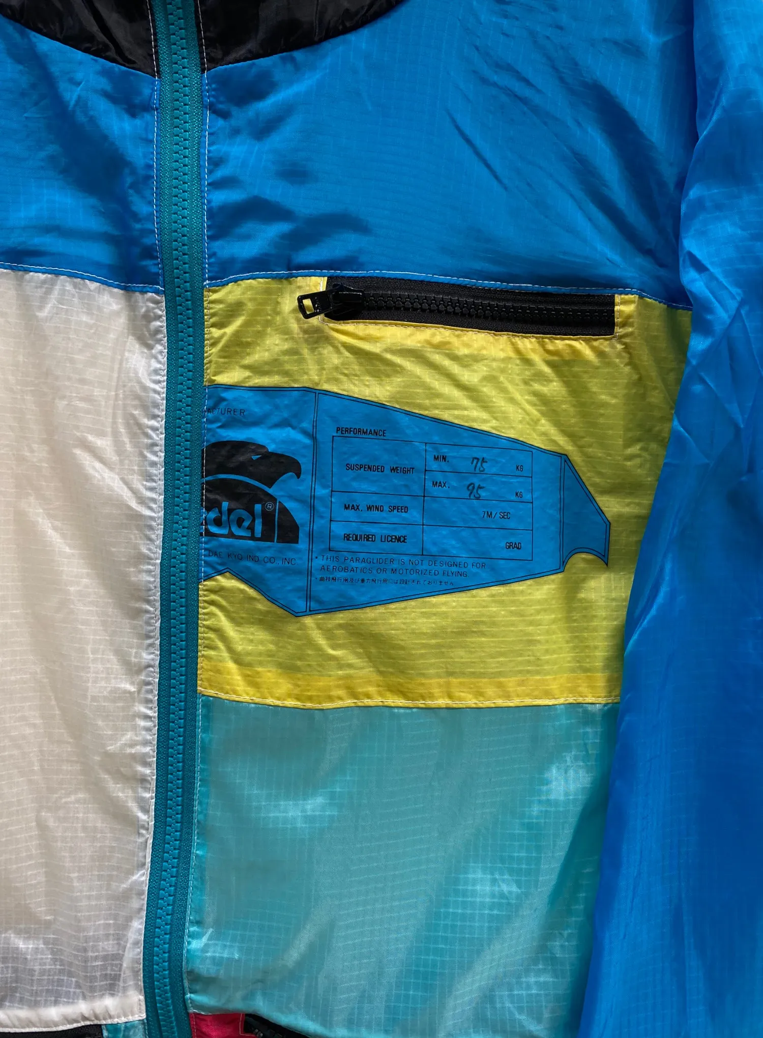 Upcycled Parachute Jacket (Medium - M.a.47.23)