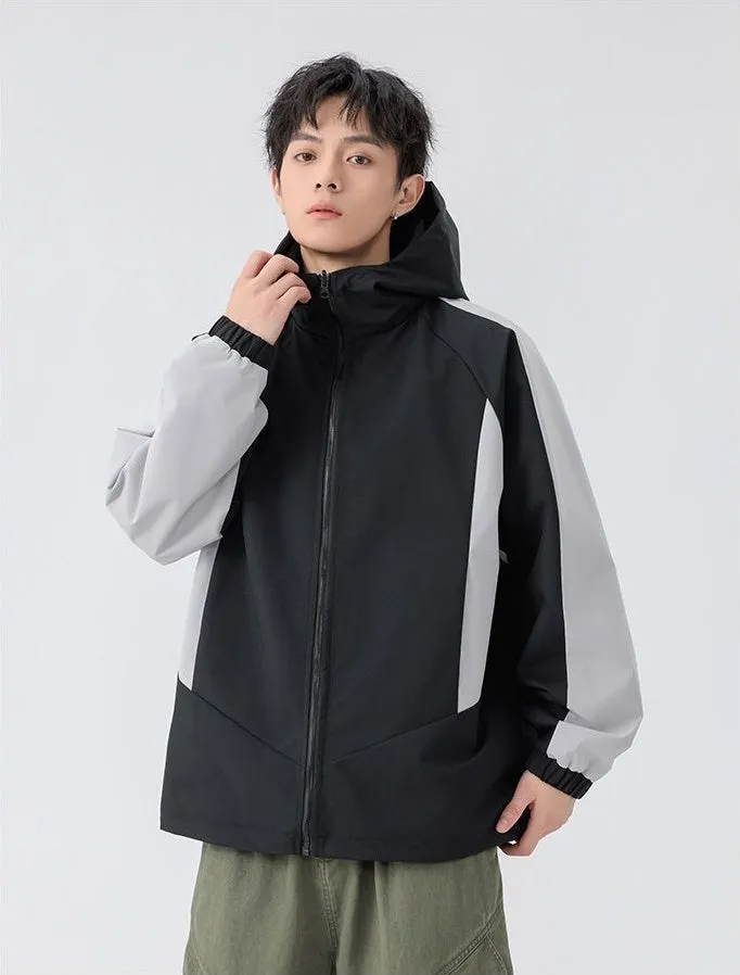 Versatile Raincoat Featuring Drawstring Hem and Stain-Resistant Material