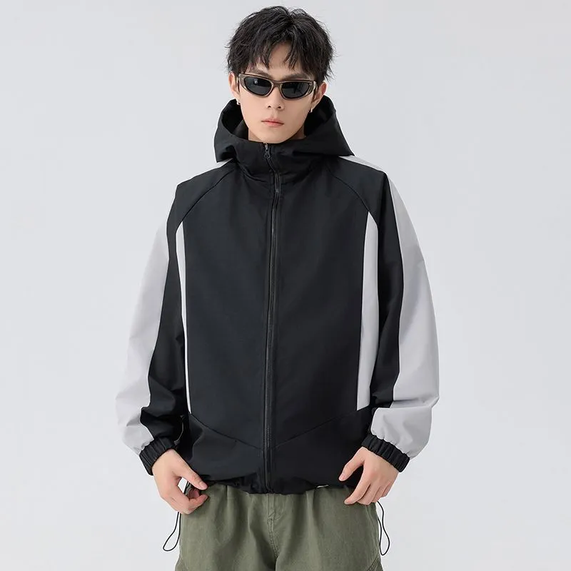 Versatile Raincoat Featuring Drawstring Hem and Stain-Resistant Material