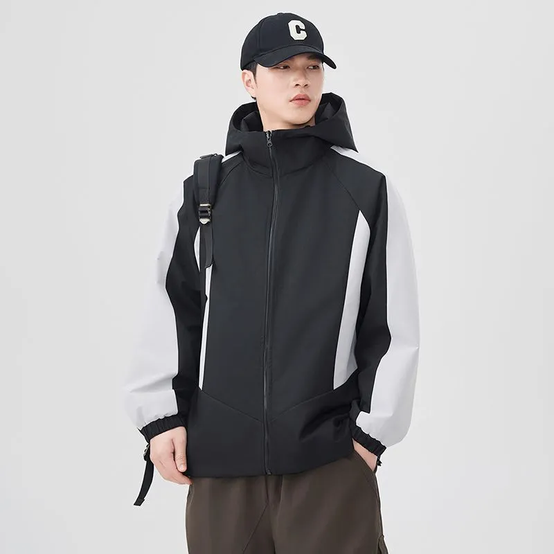 Versatile Raincoat Featuring Drawstring Hem and Stain-Resistant Material