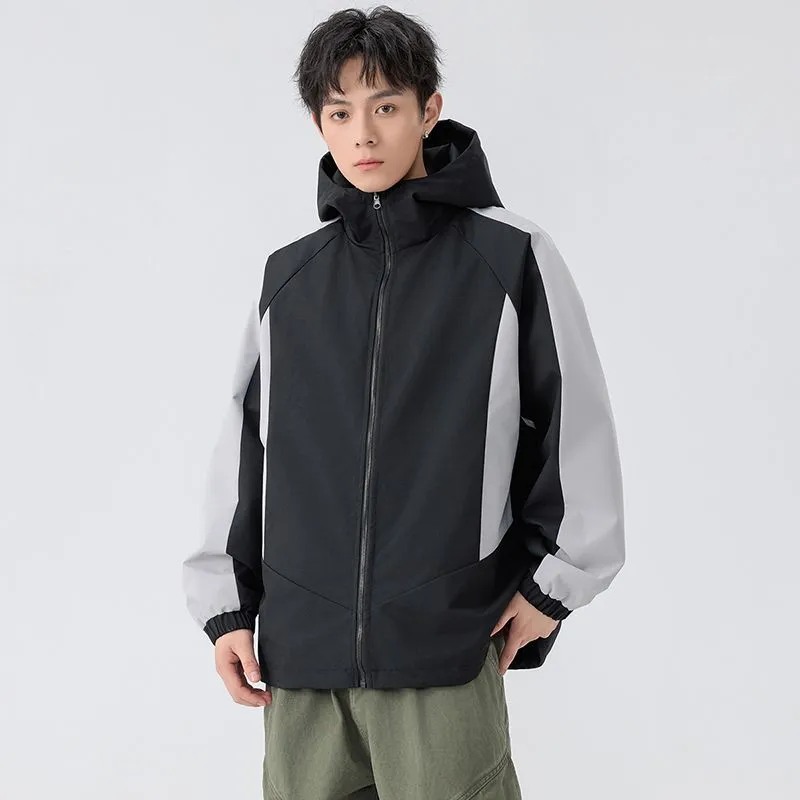Versatile Raincoat Featuring Drawstring Hem and Stain-Resistant Material