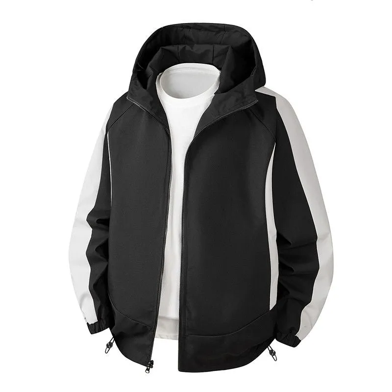 Versatile Raincoat Featuring Drawstring Hem and Stain-Resistant Material