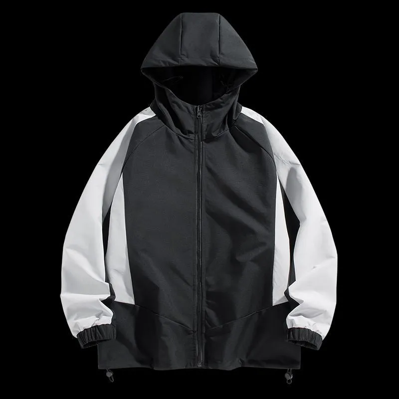 Versatile Raincoat Featuring Drawstring Hem and Stain-Resistant Material