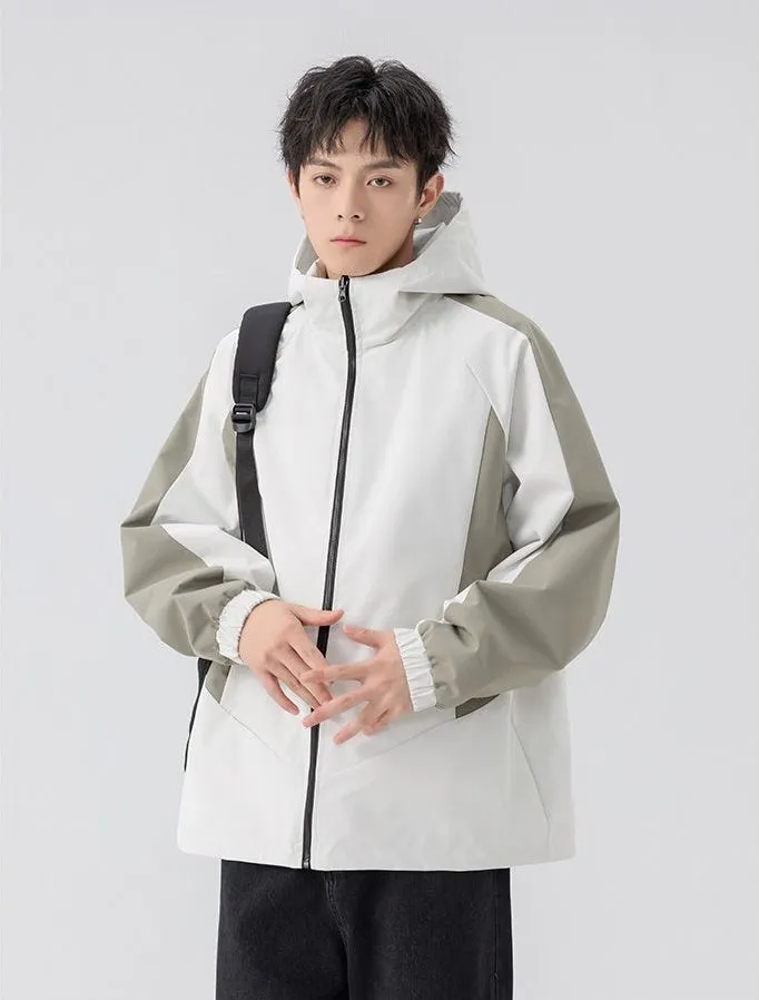 Versatile Raincoat Featuring Drawstring Hem and Stain-Resistant Material