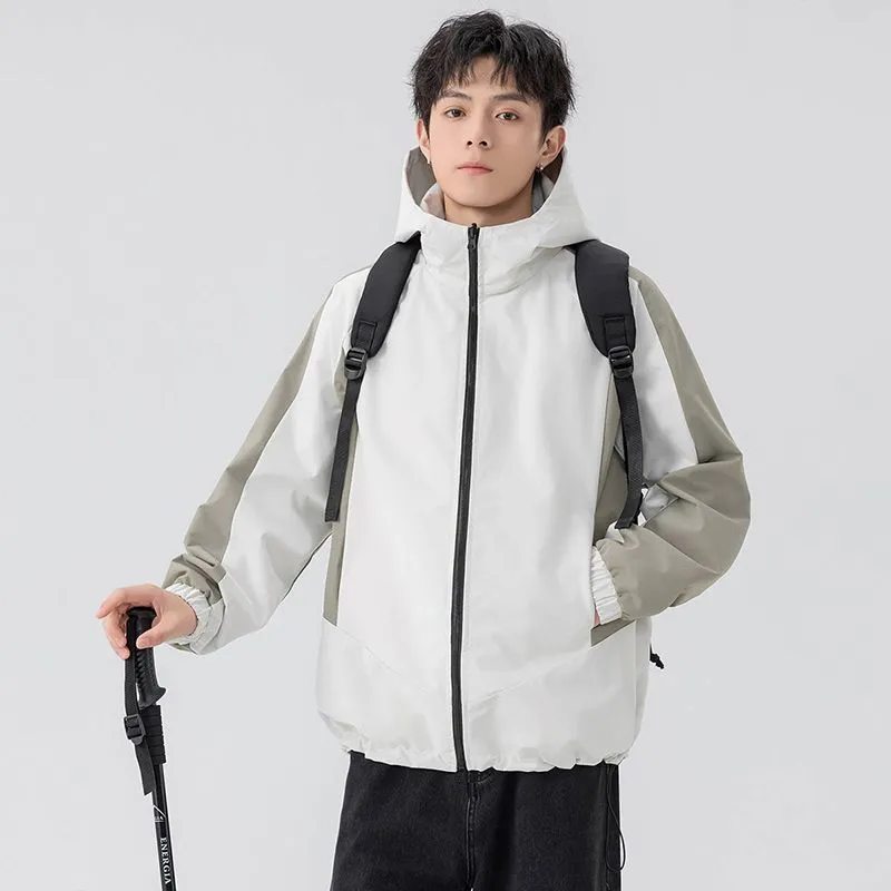 Versatile Raincoat Featuring Drawstring Hem and Stain-Resistant Material