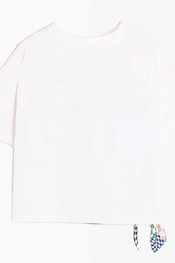 VICTORIA MERAPI PRINT T-SHIRT