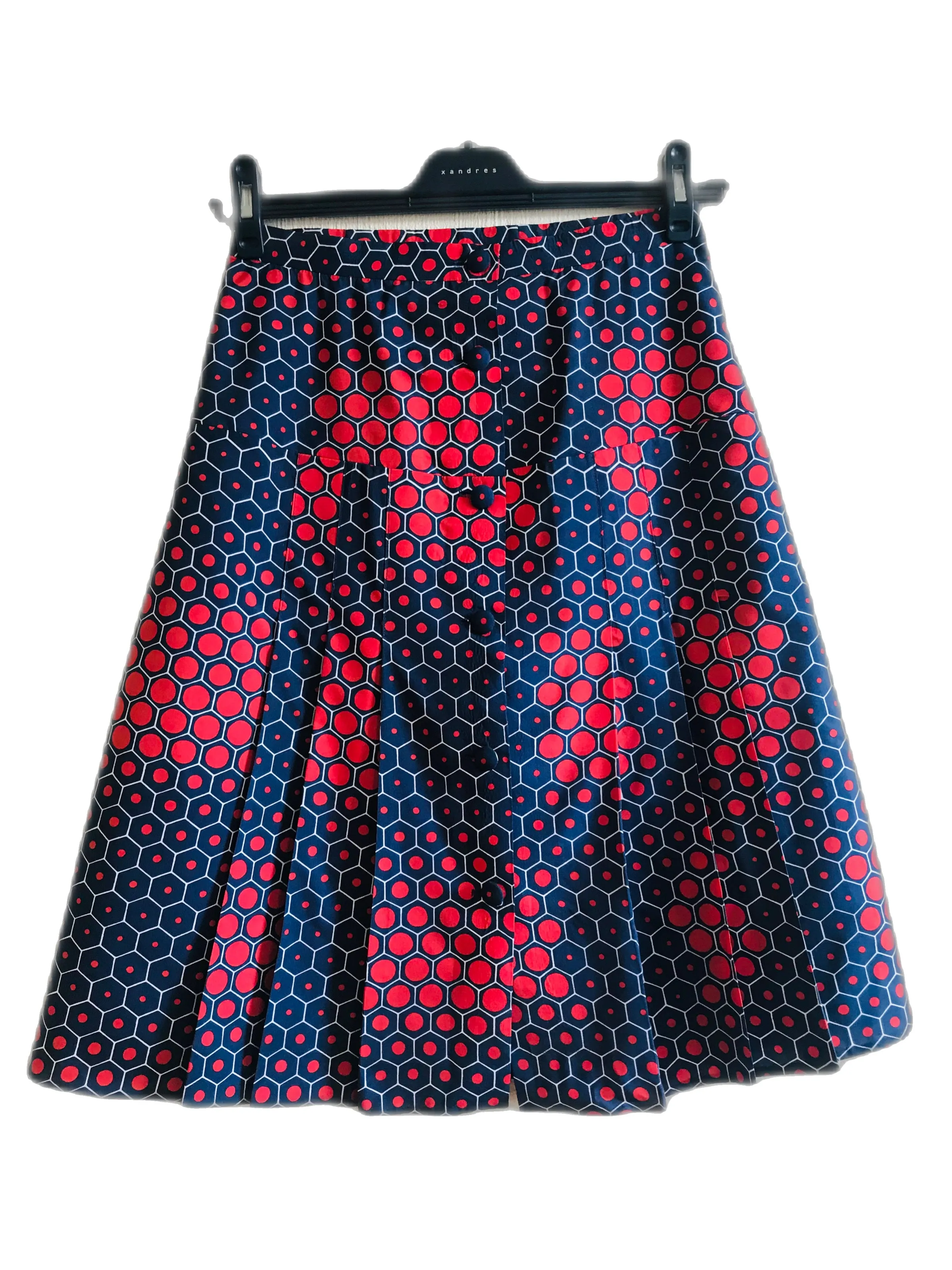 Vintage pleated 70s skirt (M)