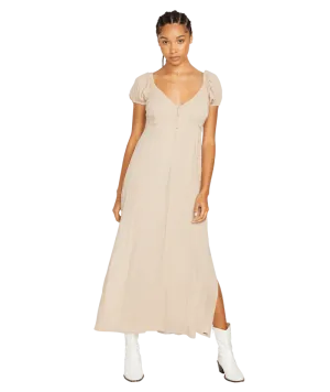 Volcom Moonblast Maxi Dress - Taupe