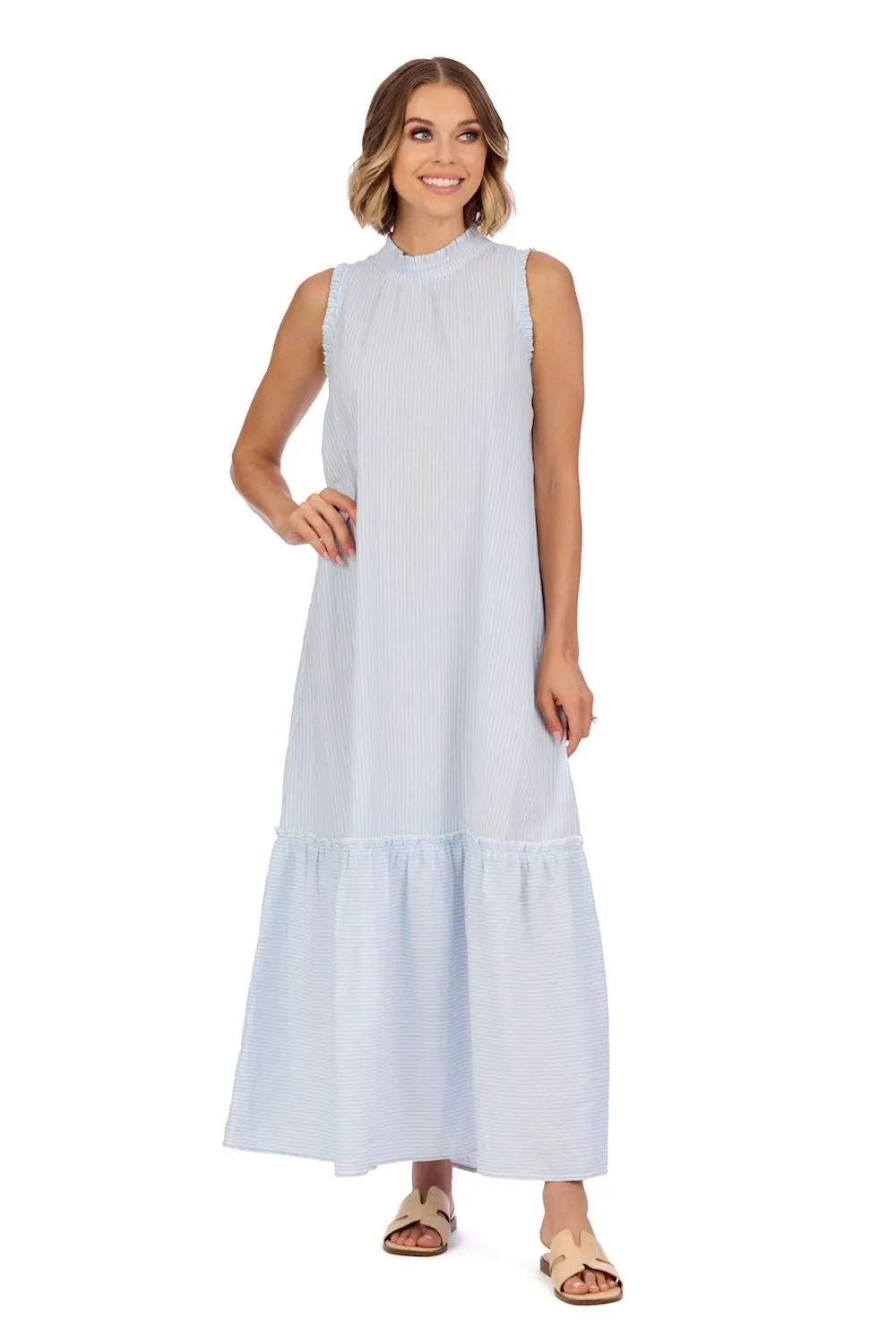 Wallis Stripe Maxi Dress (More Colors)