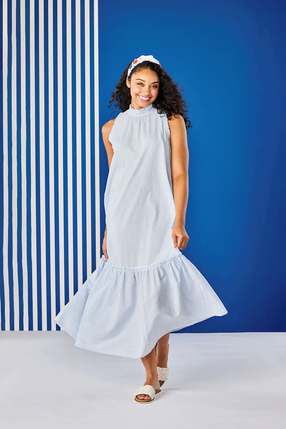 Wallis Stripe Maxi Dress (More Colors)