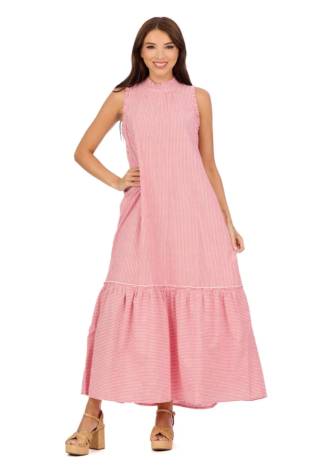 Wallis Stripe Maxi Dress (More Colors)