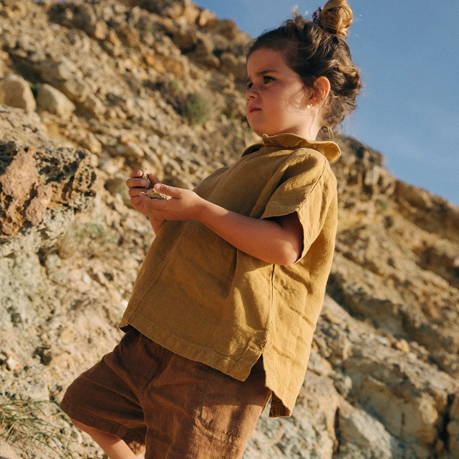 Willow Blouse - Linen - Cumin