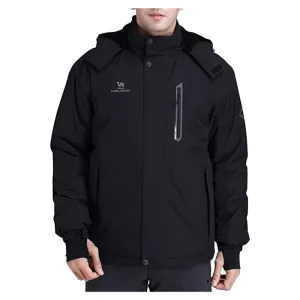 Winter jacket men warm waterproof windproof fleece snow coats