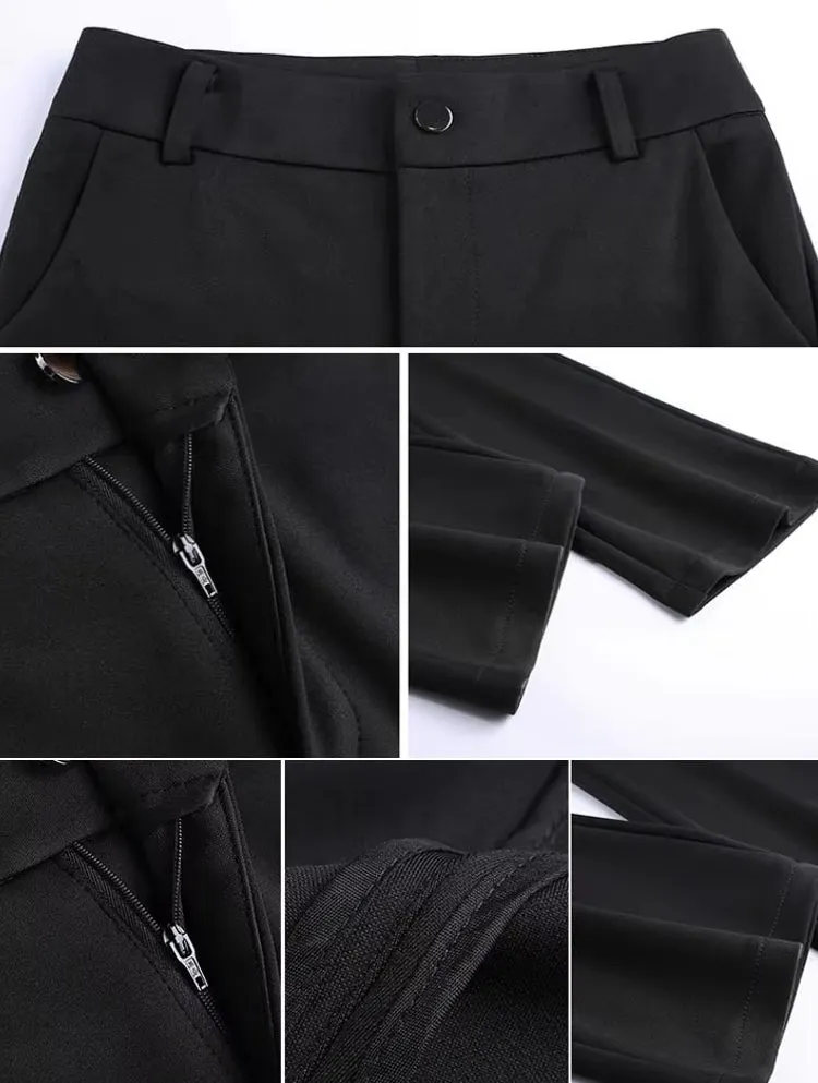 Women Pants Autumn Casual Wide Leg Flared Pants