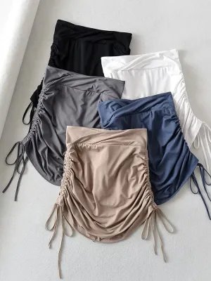 Women Skirt Micro Skirts Cute Bandage Skirt Korean Fashion Street Style Clothing