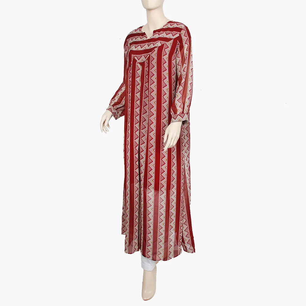 Women's Long Maxi - Maroon