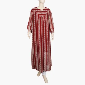 Women's Long Maxi - Maroon