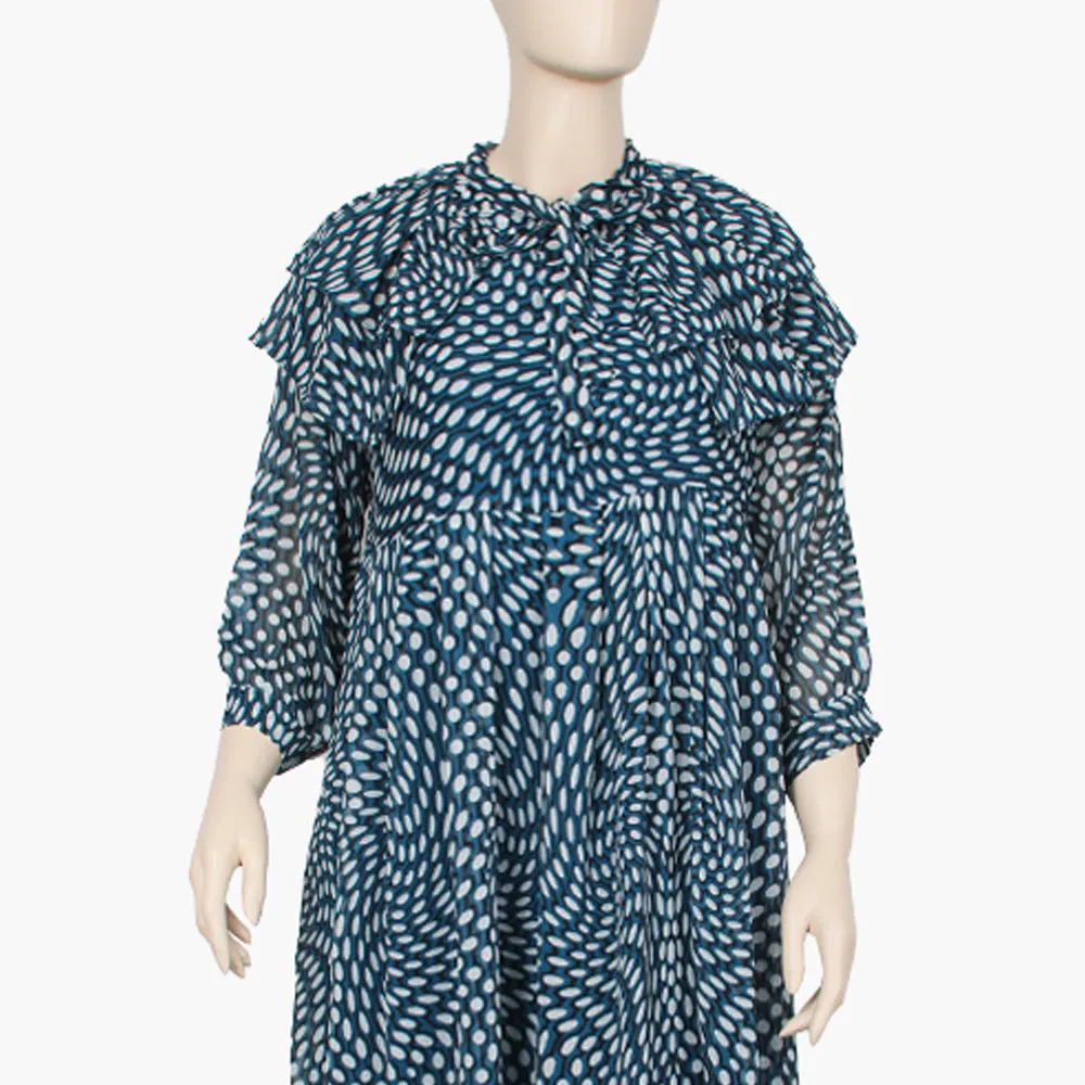Women's Long Maxi - Steel Green